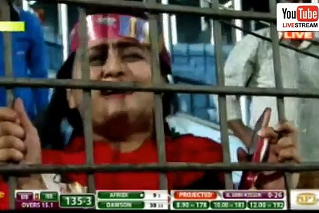 Rangpur Riders v Barisal Bulls- SHAHID AFRIDI batting- Bpl 2016 -17/11/2016