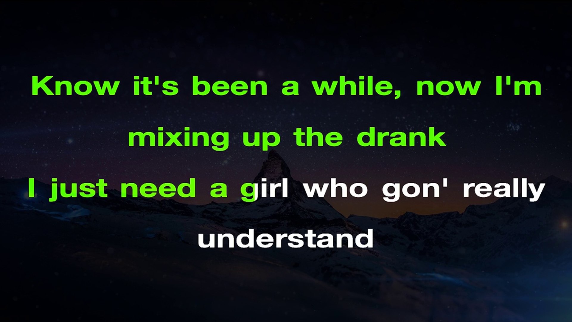 The Weeknd - Party monster KARAOKE / INSTRUMENTAL