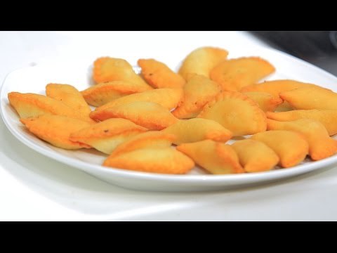 سمبوسك باللحمة المفرومة | نجلاء الشرشابي