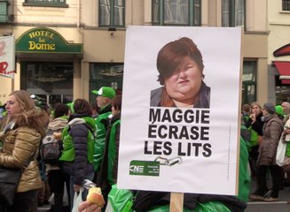 Manifestation du secteur non-marchand: "Il y a un risque pour le patient" ​