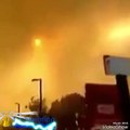 Fire in Israel haifa 24/11/2016 massive fire covered Israel.