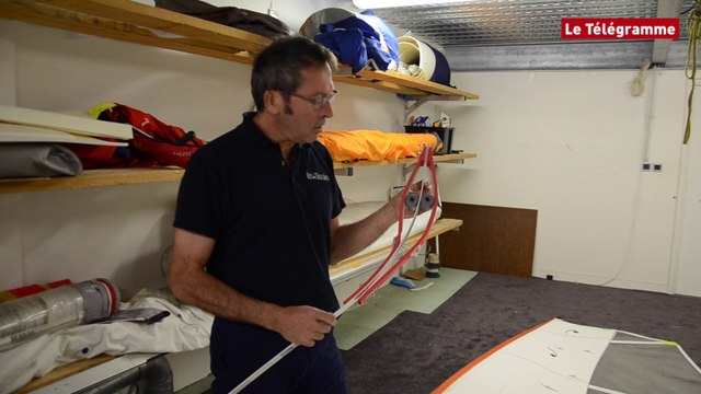 Lorient. Add-Modules. Antoine Debled donne des ailes aux voiles