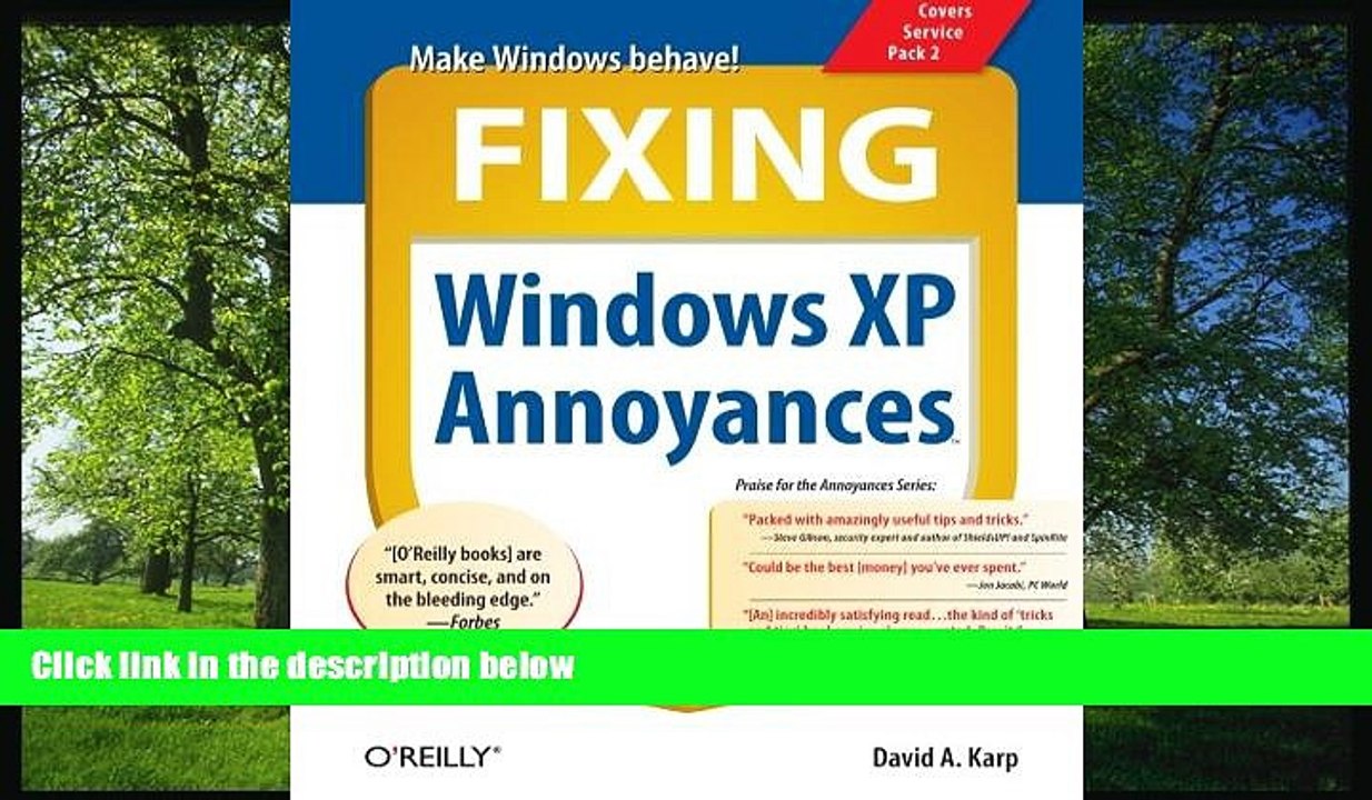 EBOOK ONLINE  Fixing Windows XP Annoyances #A# READ ONLINE