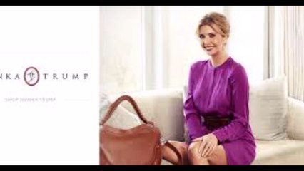 ivanka trump modeling for  her own brand products