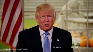 Thanks Giving Message From Newly Elected President Donald J Trump Make America Great Again