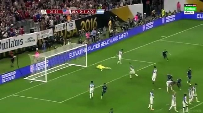 Lionel Messi Gol Golazo - USA vs Argentina 0-4 Copa America 2016 Centenario
