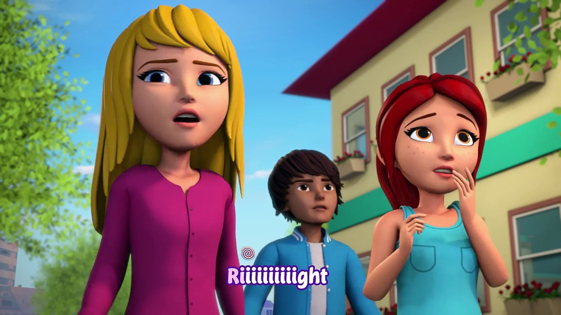 Hands in the air Music video LEGO Friends