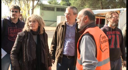 Ο Ευρωβουλευτής του ΚΚΕ Κ.Παπαδάκης στην Ριτσώνα