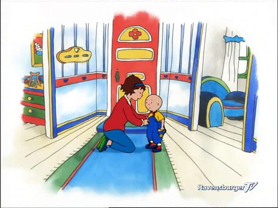 Caillou S01e51b - Caillou Faehrt Hundeschlitten