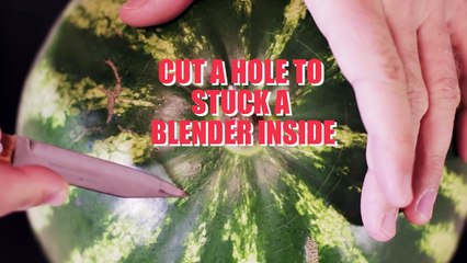 How To Make Watermelon Juice