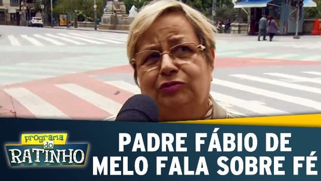 Padre Fábio de Melo fala sobre fé