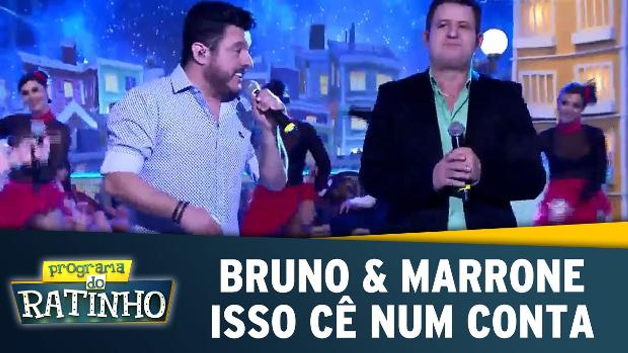 Bruno & Marrone cantam ``Isso Cê Num Conta``