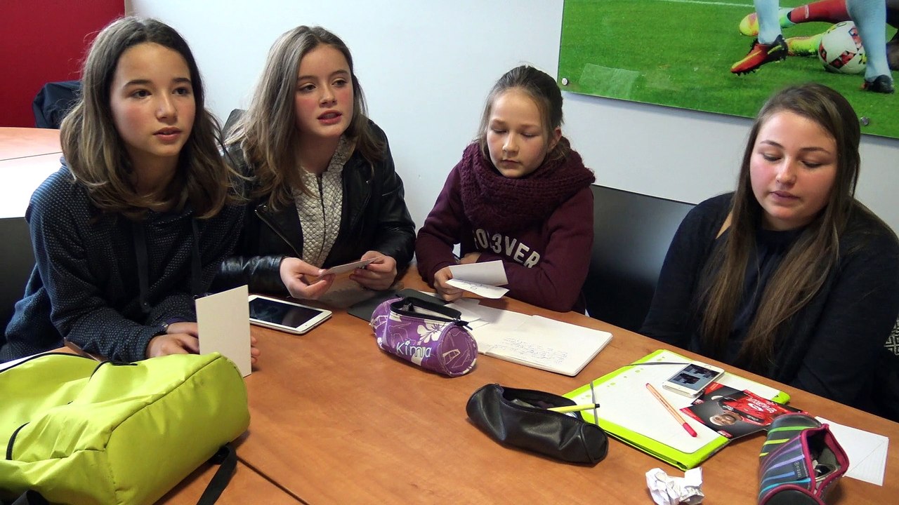 Jimmy Briand invité par les délégués de classe du lycée Renan à Treguier