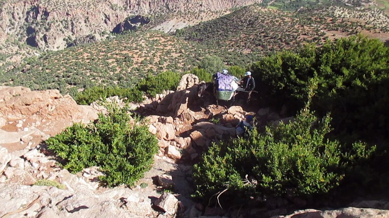 La vallée heureuse. Vallée des Ait Bougemez.