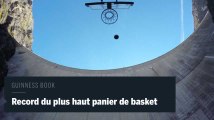 180 mètres : le record du monde du panier de basket le plus haut