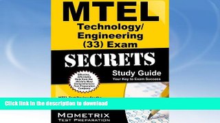 FAVORITE BOOK  MTEL Technology/Engineering (33) Exam Secrets Study Guide: MTEL Test Review for