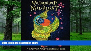 Buy NOW Papeterie Bleu Adult Colouring Books Wonderland At Midnight: A Fantasy Adult Colouring