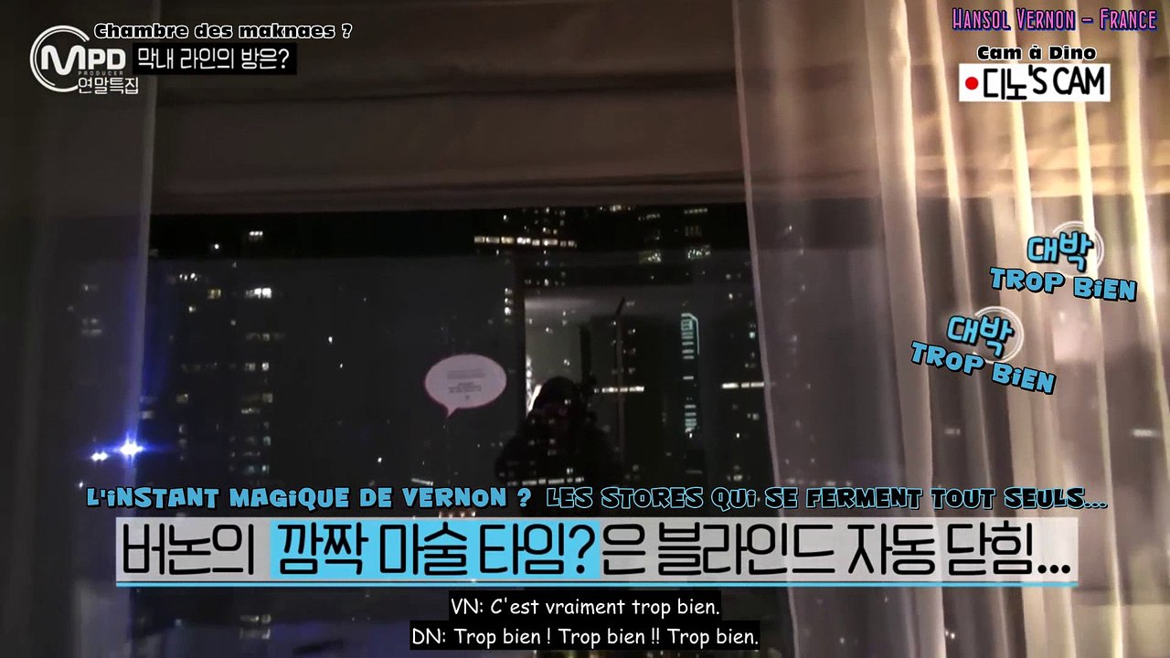 [VOSTFR] SEVENTEEN MAMA 2015 Vernon&Dino (behind scenes)