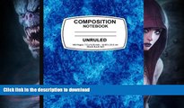 FAVORITE BOOK  Unruled composition notebook: Blue Marble, Unruled Composition Notebook, 7.5 x