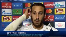 Cenk Tosun Maç Sonu Açıklamaları Beşiktaş - Benfica 3-3