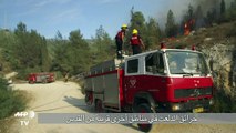 اجلاء عشرات الالاف من بيوتهم في مدينة حيفا جراء الحرائق