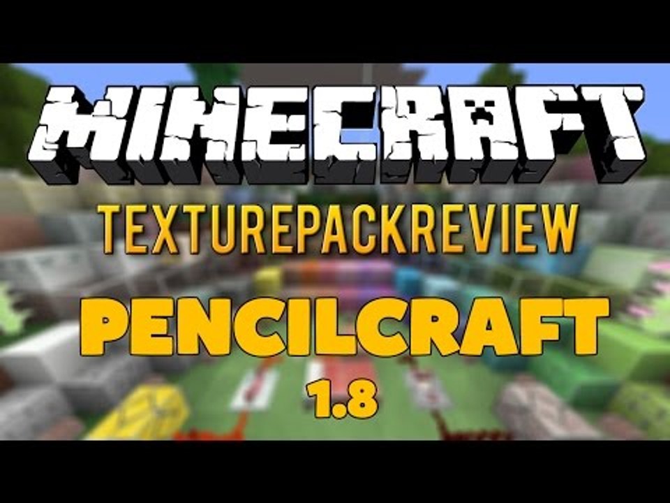 Minecraft: pencilcraft (handgezeichnet!) [hd - 60 fps] - 1.8 | papierlp