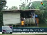 Huracán Otto llega hoy a Costa Rica y Nicaragua