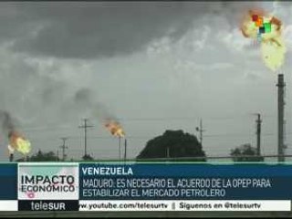 Pdte. venezolano dice que acuerdo petrolero equilibrará los precios