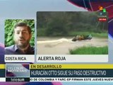 Costa Rica se alista para el arribo del huracán Otto