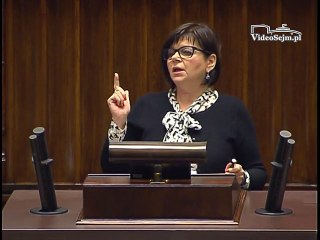 Poseł Izabela Leszczyna - Wystąpienie z dnia 15 listopada 2016 roku.