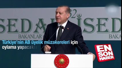 Erdoğan: AP'nin kararının bizim için kıymeti yok