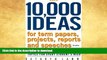 EBOOK ONLINE  10,000 Ideas For Term, Ppr,Proj 5th ed (Arco 10,000 Ideas for Term Papers,