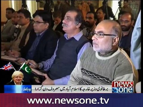 PM meets British Foreign Sec. Boris Johnson