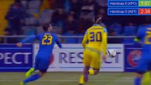 Iñaki Astiz Ventura Red Card HD - Astana 0-1 APOEL - 24.11.2016 HD