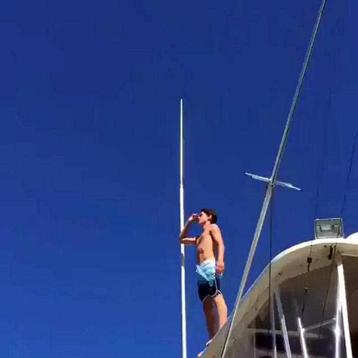 Funny Boy And its swimming pool