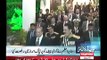 Nawaz Sharif saluted Raheel Sharif while he was leaving PM House - Exclusive Visuals