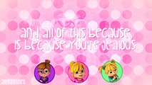 The Chipettes - The Rhythm Of My Heartbeat (with lyrics)