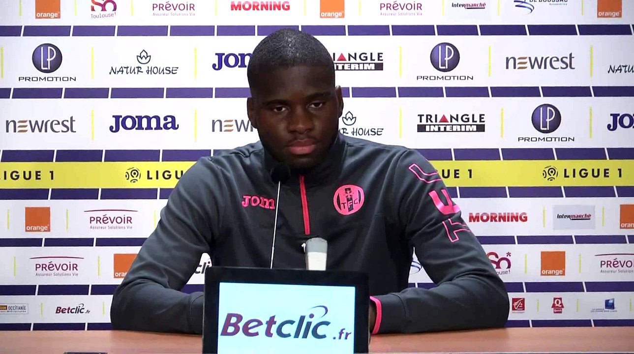 La conf' de Presse d'Odsonne Édouard avant Rennes/TFC