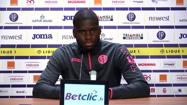 La conf' de Presse d'Odsonne Édouard avant Rennes/TFC