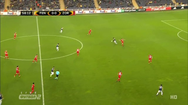 1-0 Miroslav Stoch Goal Fenerbahce vs FK Zorya Luhansk 24.11.2016
