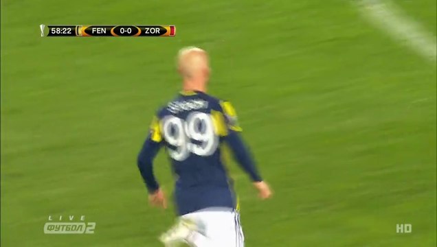 Miroslav Stoch -Super GOAL- Fenerbahce 1-0 FK Zorya Luhansk - 24.11.2016