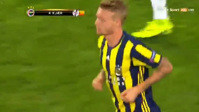 Simon Kjaer Goal HD - Fenerbahce 2-0 FK Zorya Luhansk 24.11.2016
