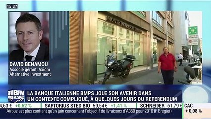 Italie: Les actionnaires de la banque BMPS se prononcent aujourd'hui sur un plan de sauvetage - 24/11