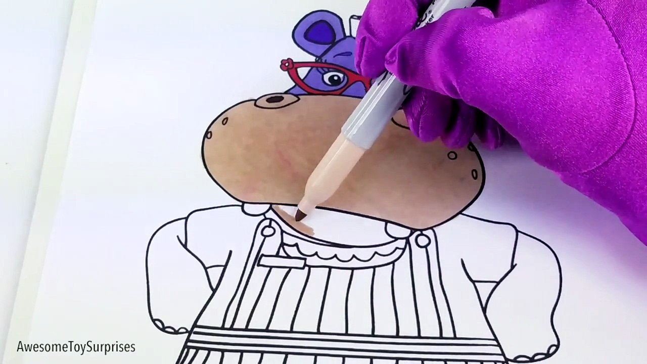 Doc McStuffins Nurse Hallie Coloring Page! Fun Coloring Activity for Kids Toddlers Children