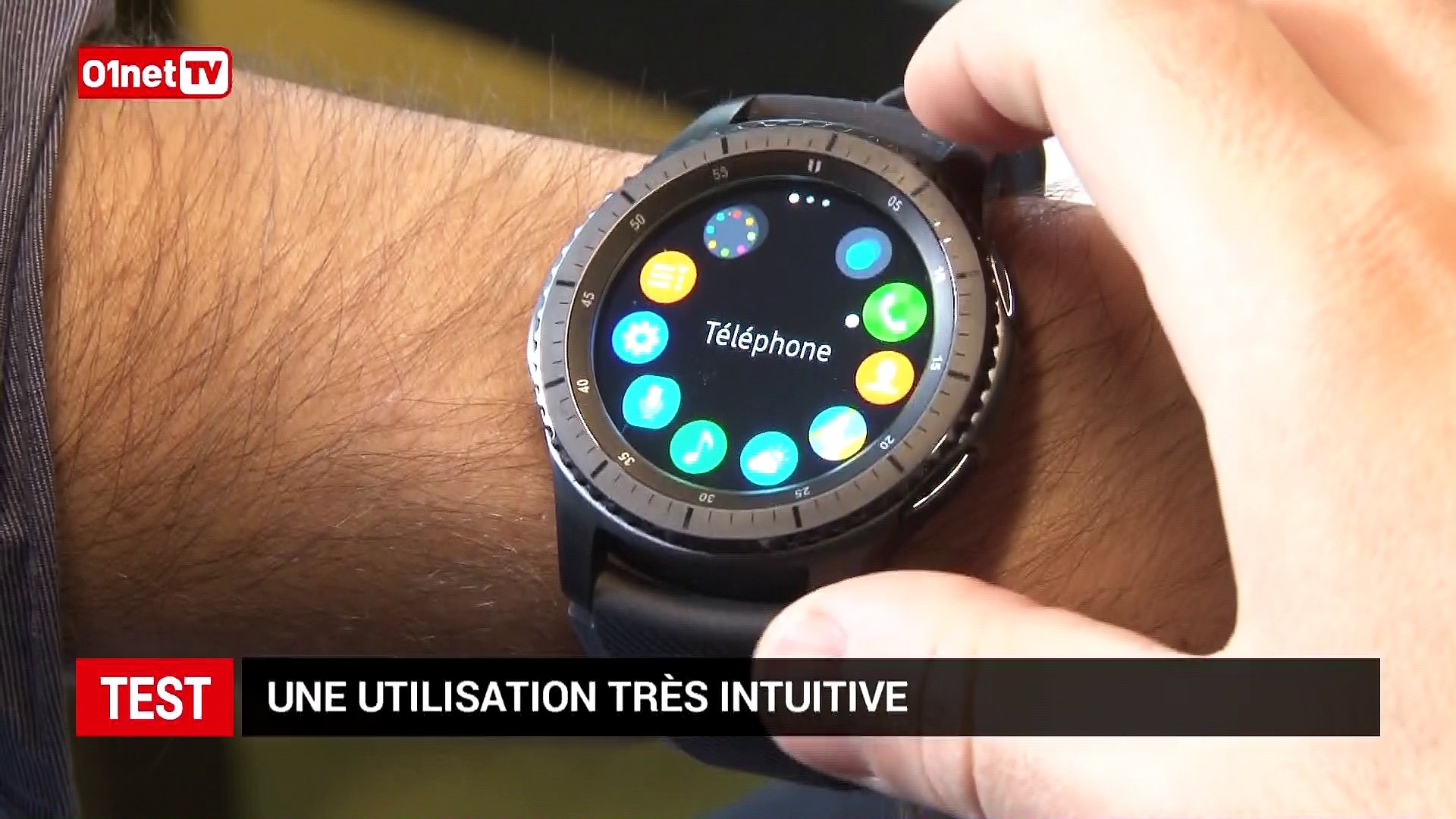 TEST : Samsung Gear S3, la meilleure montre connectée pour Android ? -  Vidéo Dailymotion