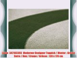 Lalee  347103393  Moderner Designer Teppich / Muster : Kreise Retro / Neu / Creme / GrÃ¶sse