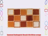 Sanwood 8052430 Mosaik Badteppich 100% Polyacryl table tuft 60 x 100 cm