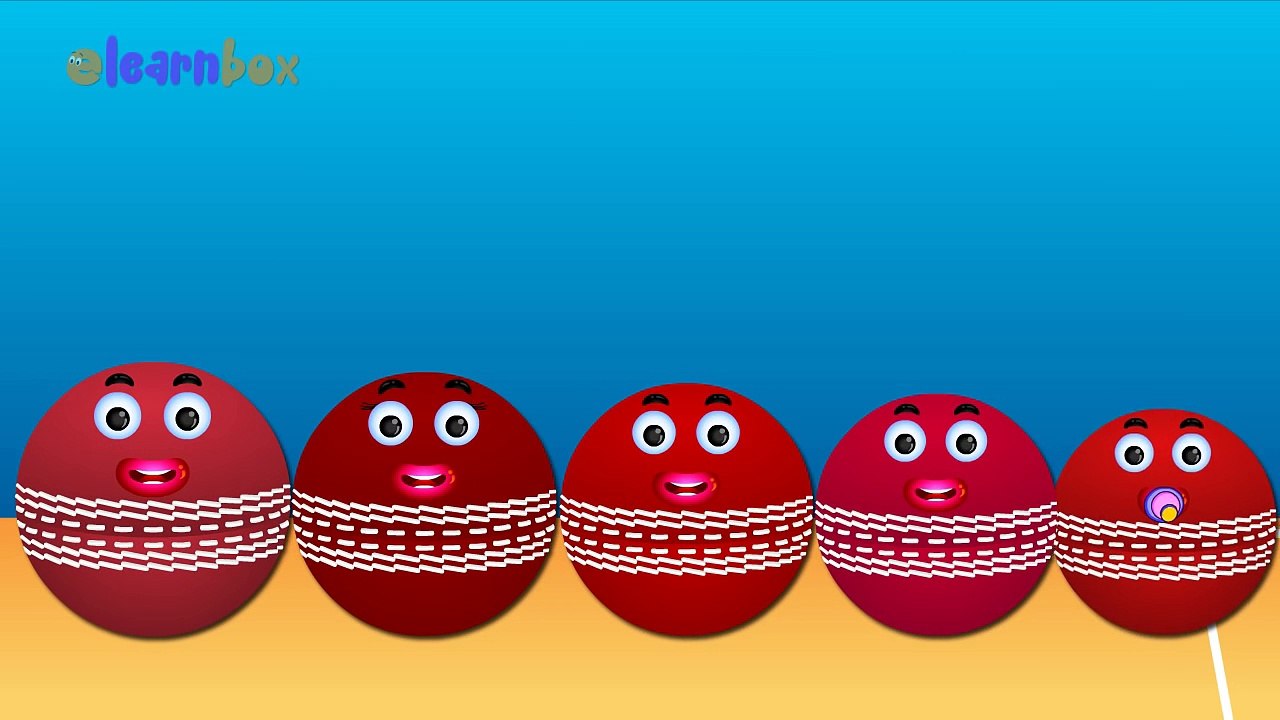 Ball Cartoons Animation Singing Finger Family Nursery Rhymes for Preschool Childrens Song