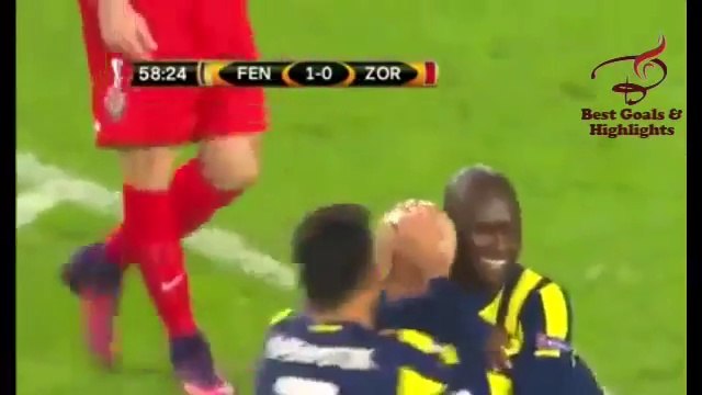 Fenerbahçe 2-0 Zorya Luhansk Maç Özeti HD 24.11.2016