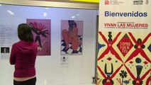 Arte contra la violencia a las mujeres en el metro de México